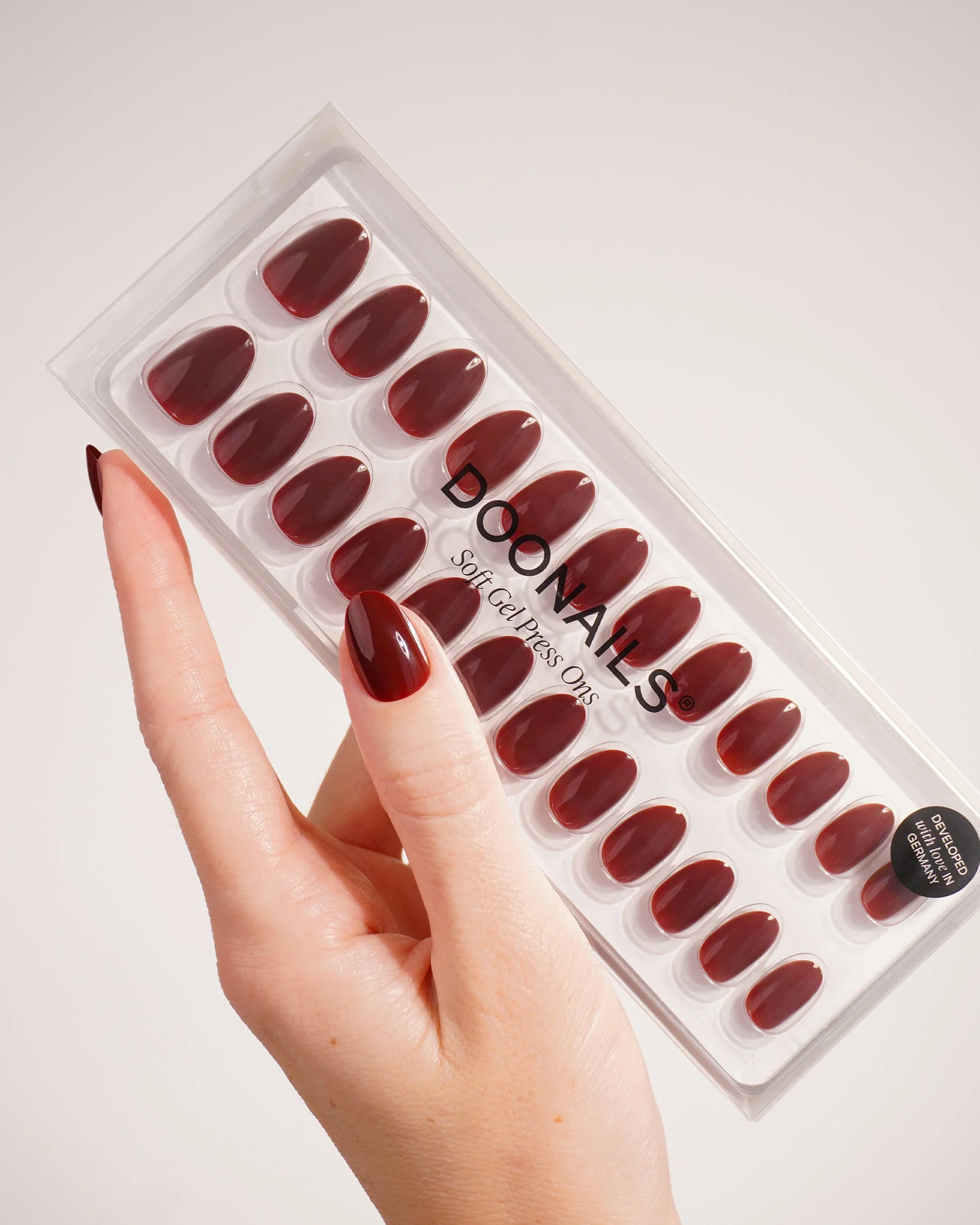 Love Paris Short Round Soft Gel Press Ons