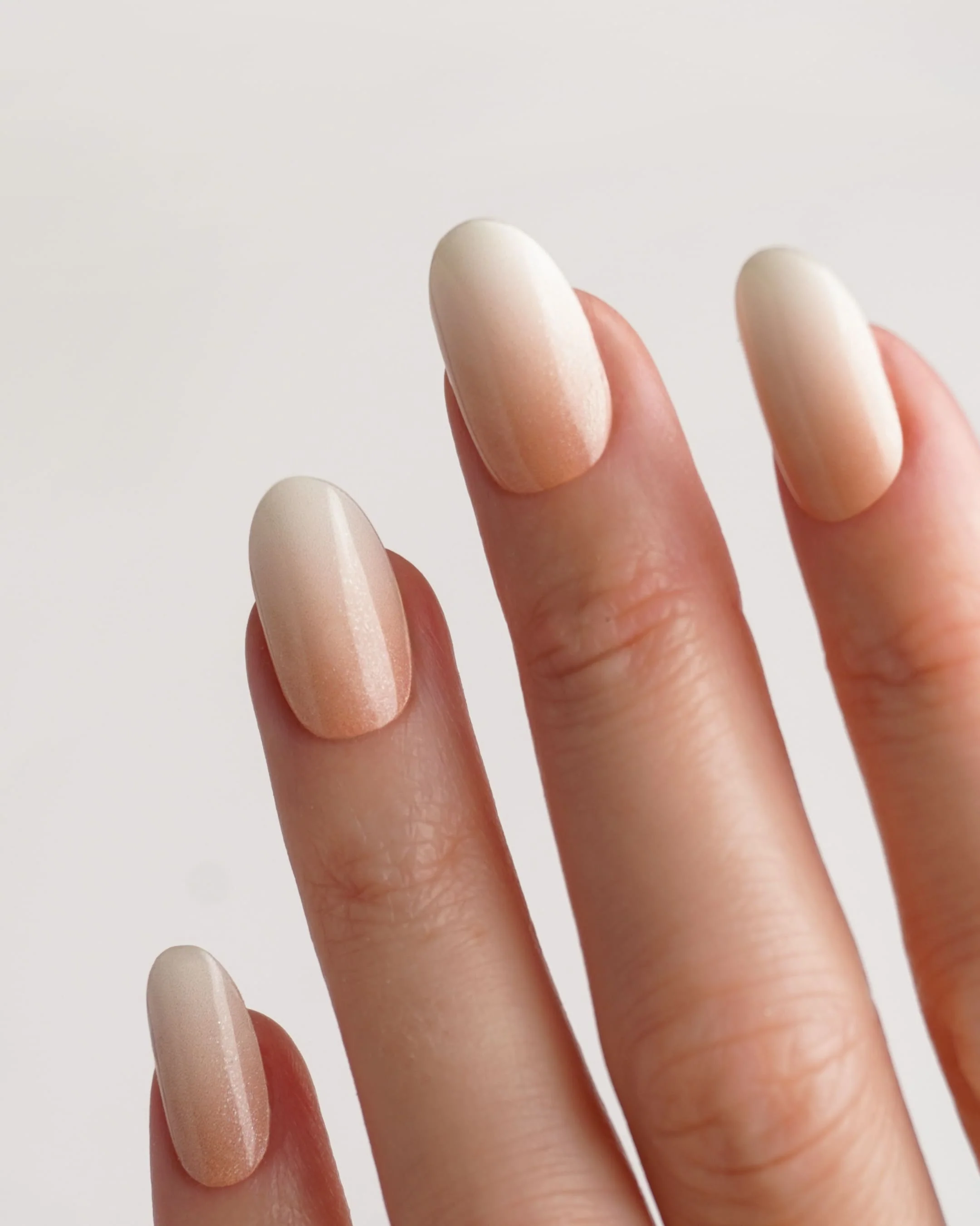 Nude Glitter Babyboomer Gel Strips 2 Nude Glitter Babyboomer Gel Strips
