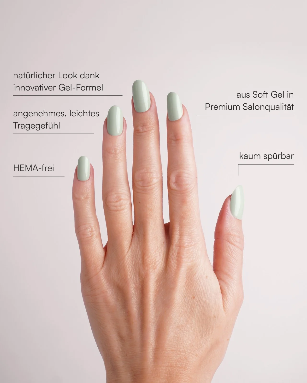 Cute Cucumber Medium Round Soft Gel Press Ons