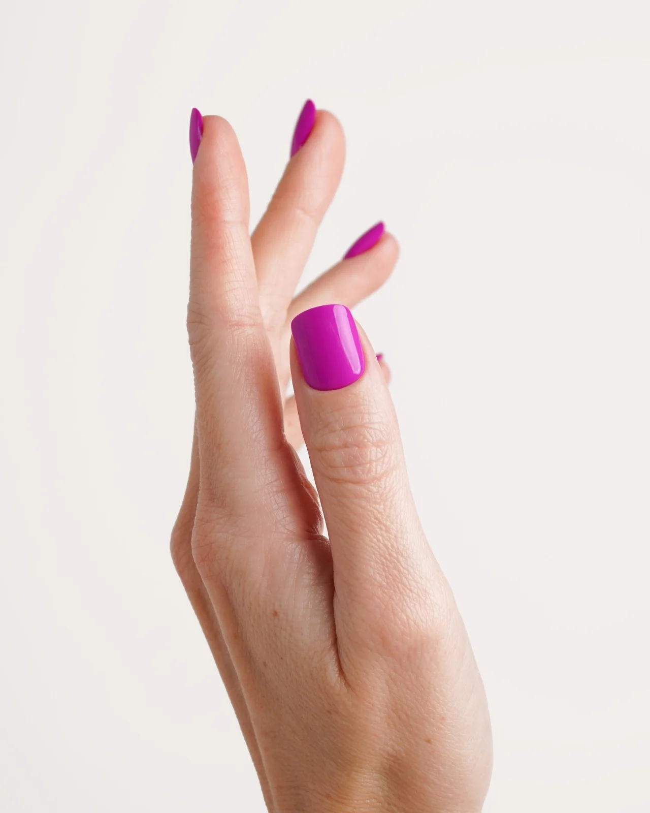 Dragonfruit Extra Short Square Soft Gel Press Ons