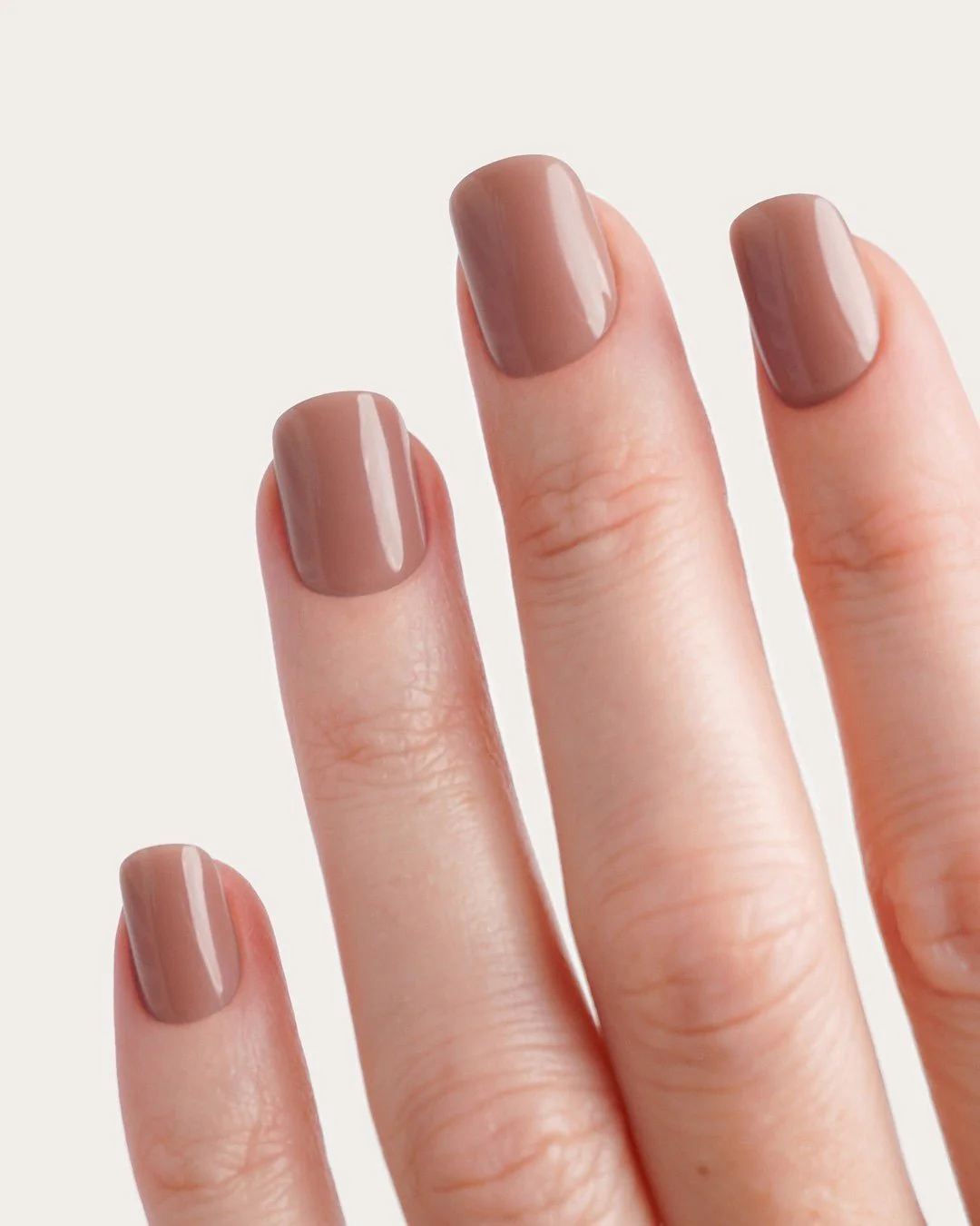 Espresso Extra Short Square Soft Gel Press Ons