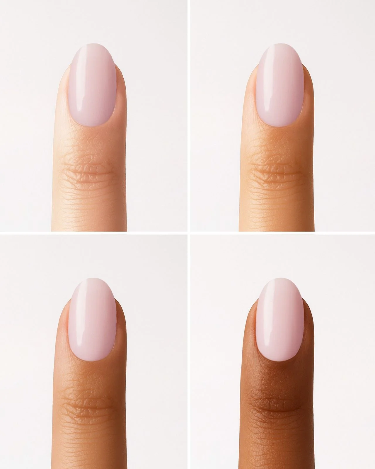 Ballerina Short Round Soft Gel Press Ons 4 Ballerina Short Round Soft Gel Press Ons