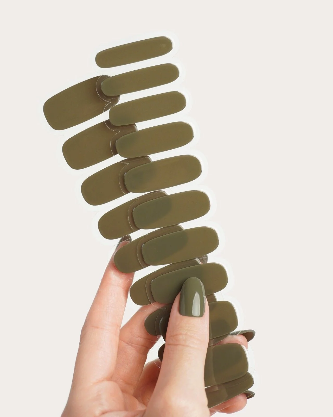 Moss Green Gel Strips