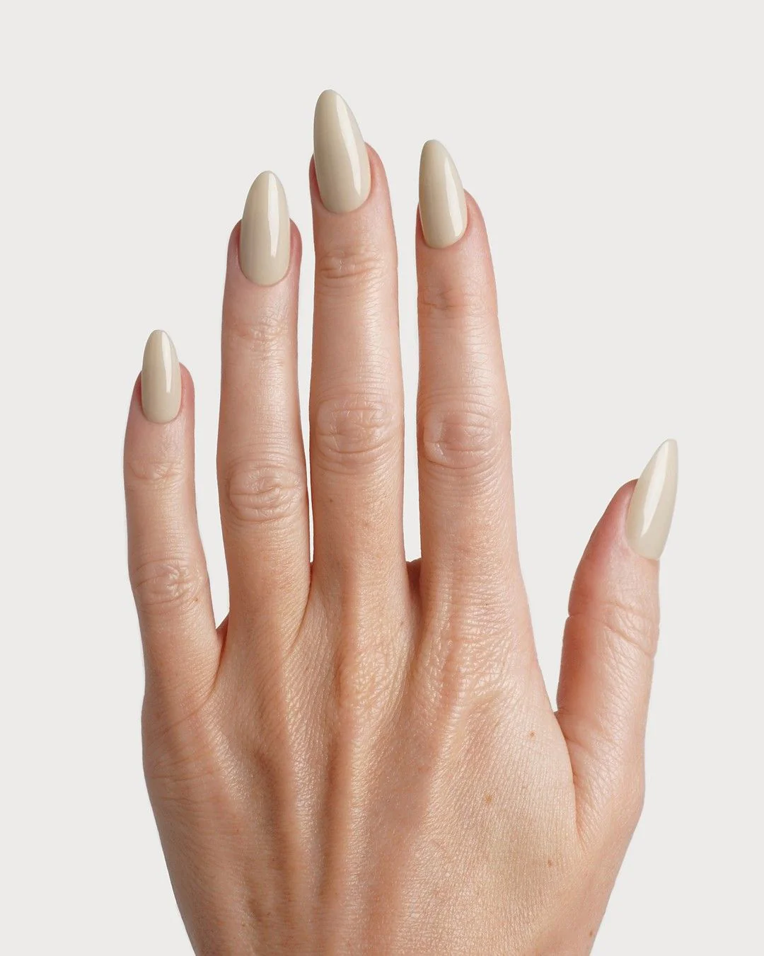 Vanilla Medium Almond Soft Gel Press Ons 4 Vanilla Medium Almond Soft Gel Press Ons