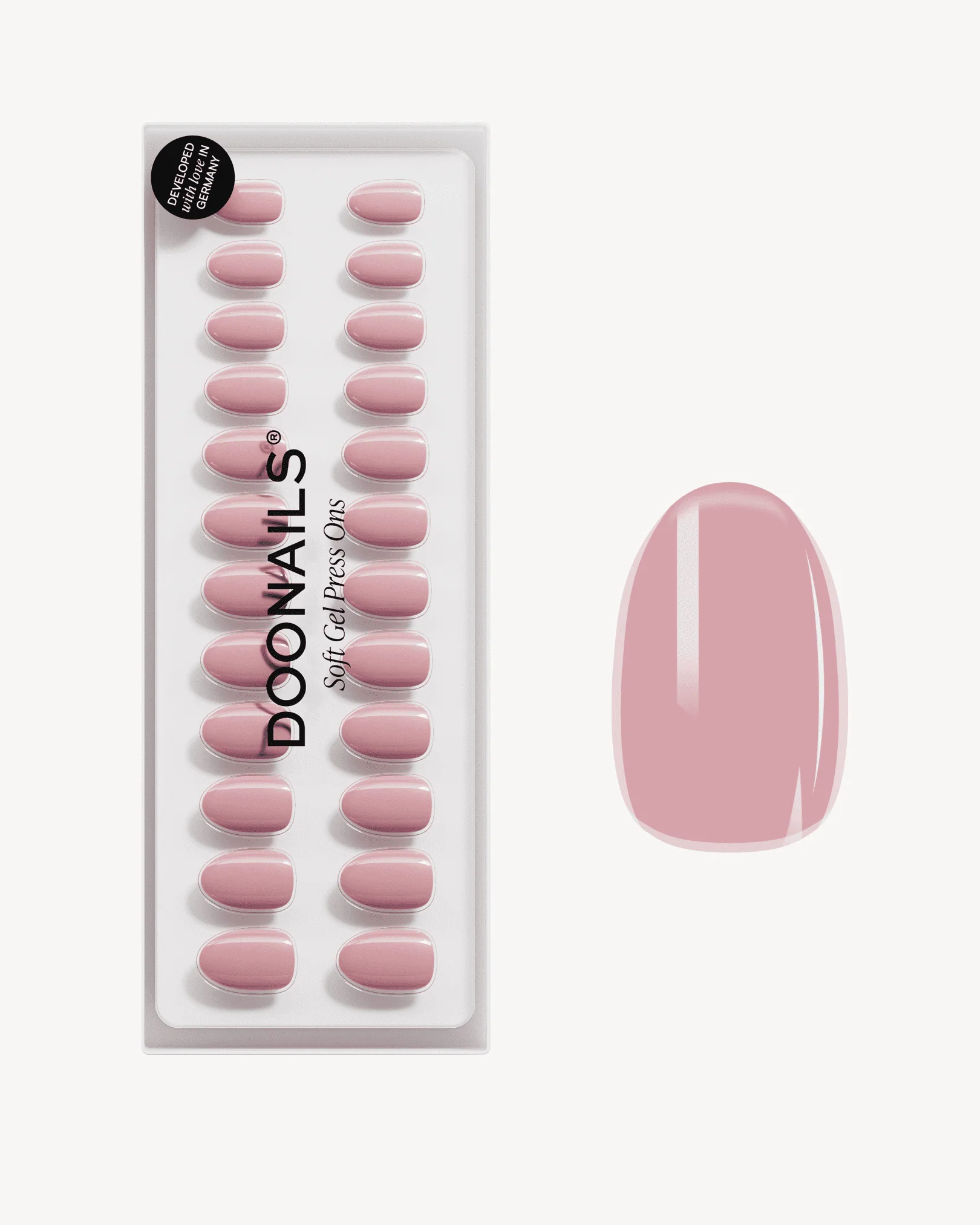 Valentine Crush Short Round Soft Gel Press Ons