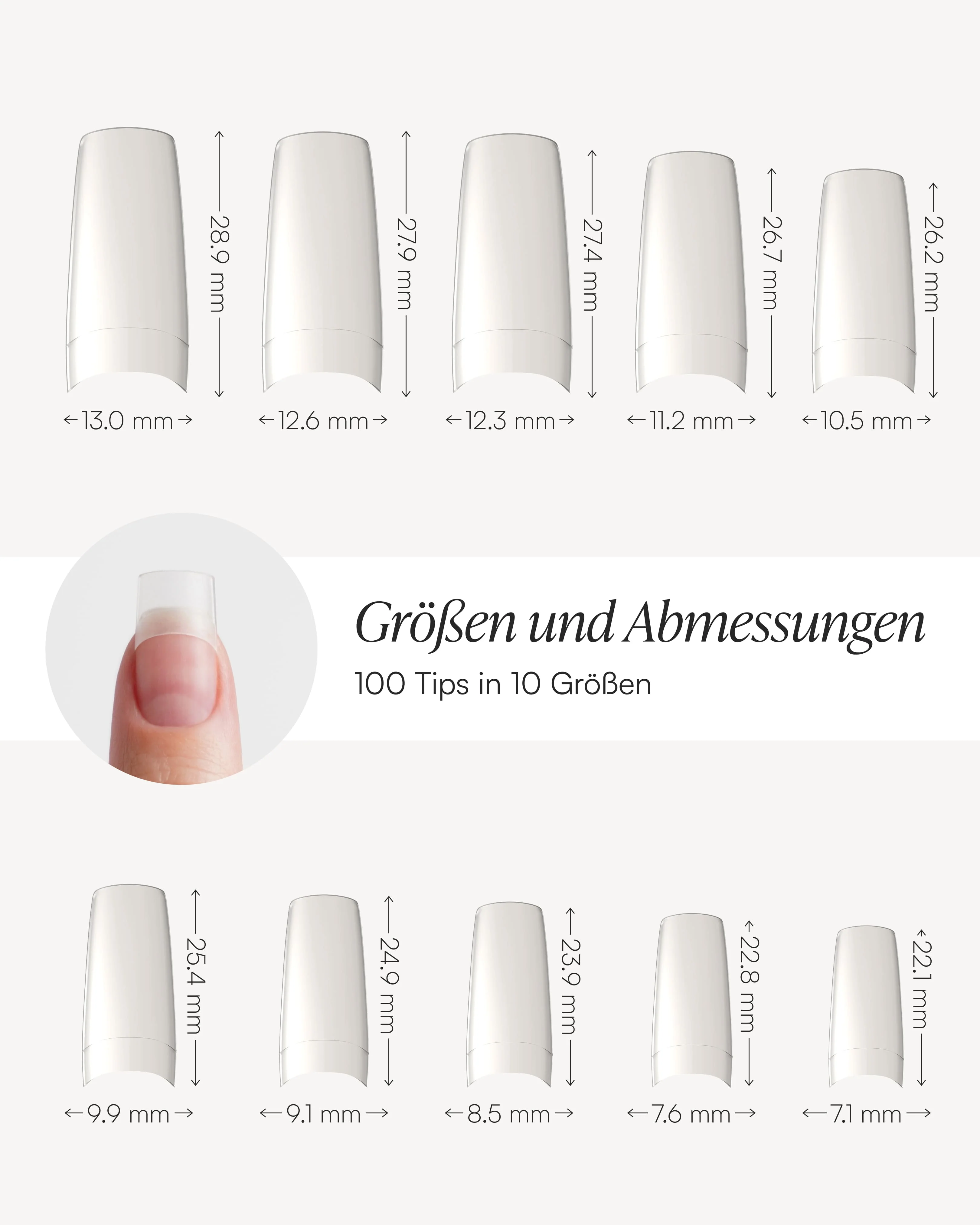 Fake Tips Set