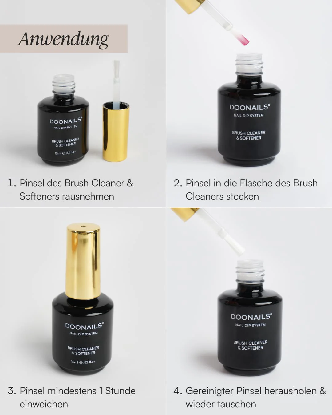 Brush Cleaner & Softener