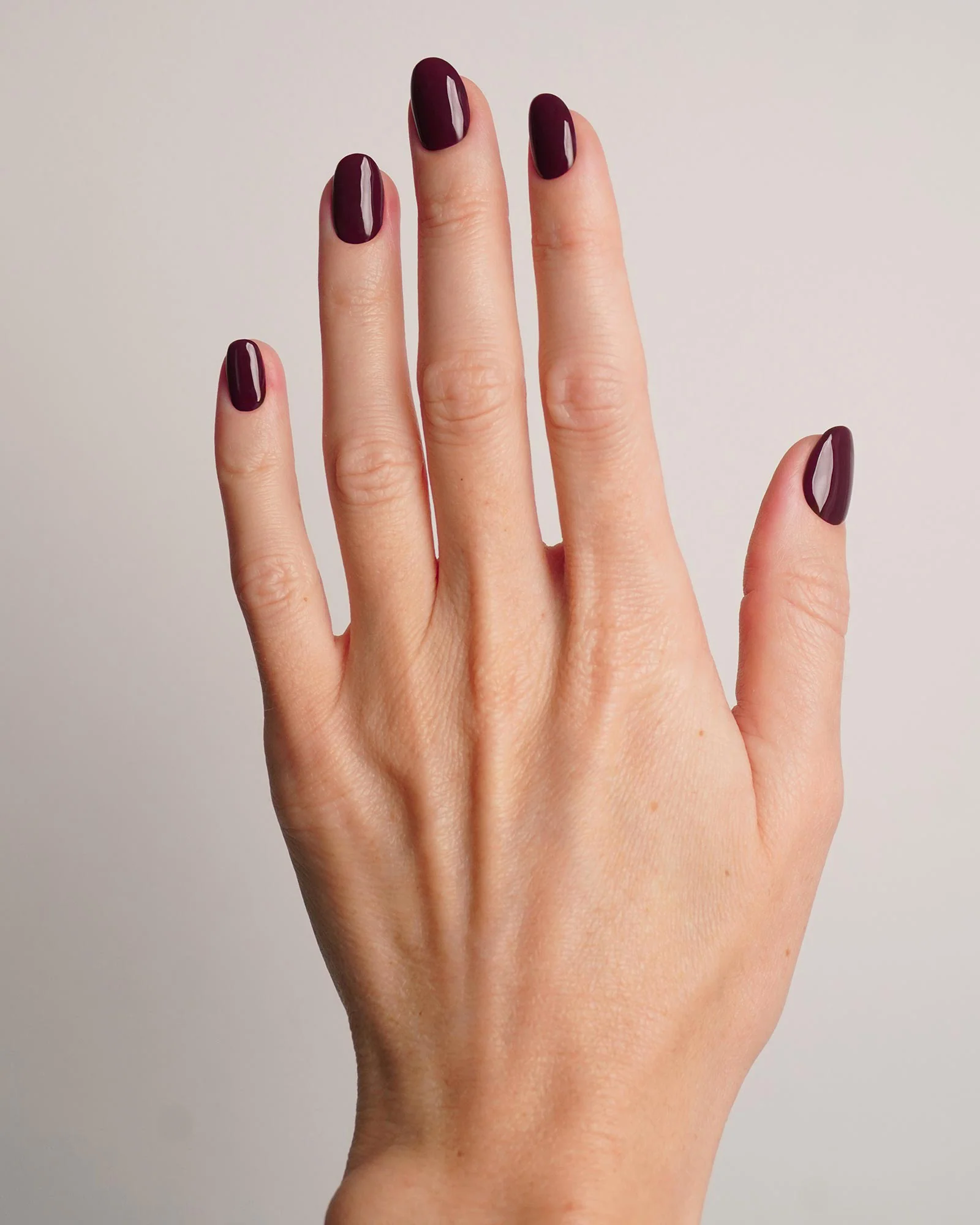 Plum Purple Mani & Pedi Set - Gel Strips 4 Plum Purple Mani & Pedi Set - Gel Strips
