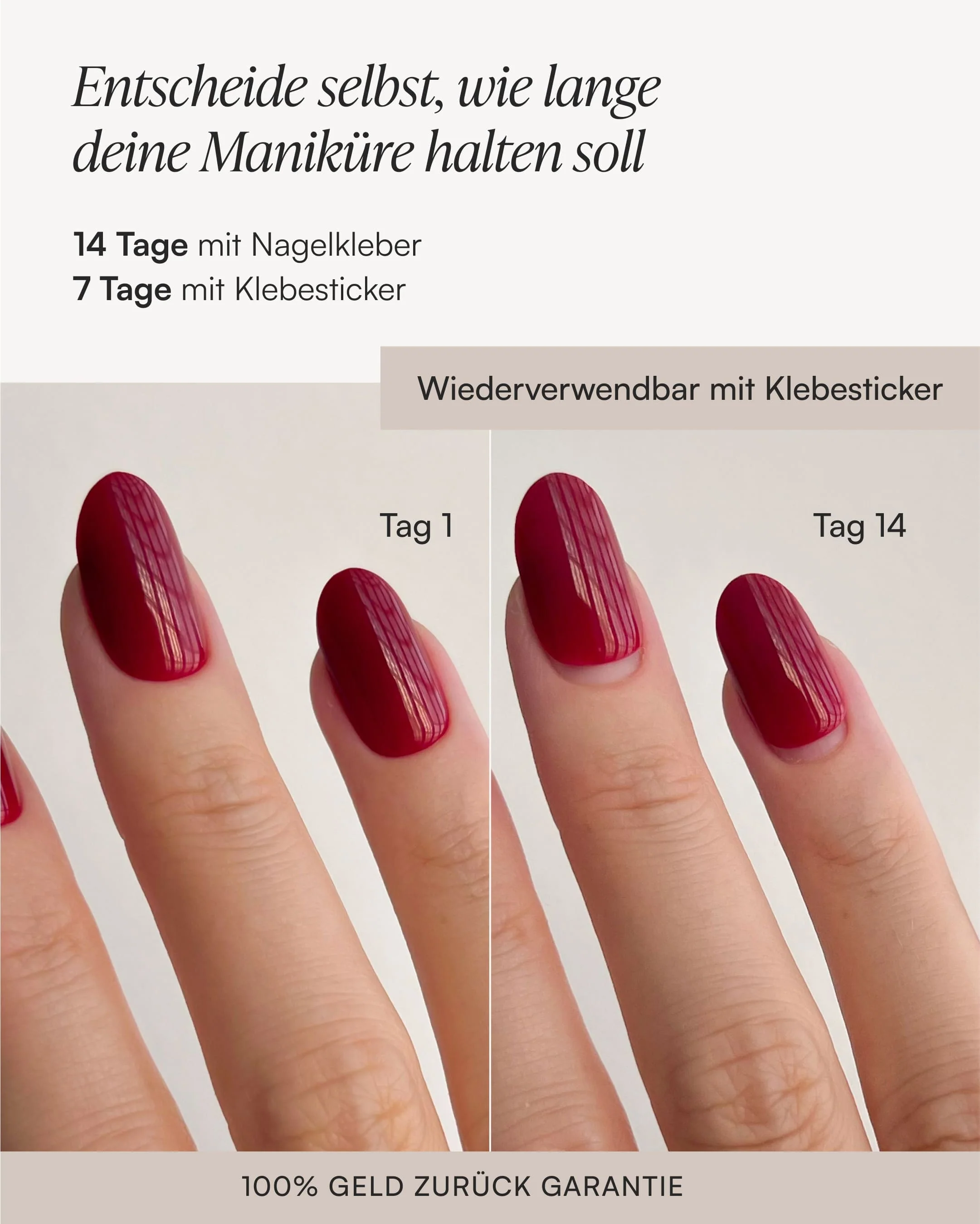 Nagelstudio Aussteiger Set - Soft Gel Press Ons
