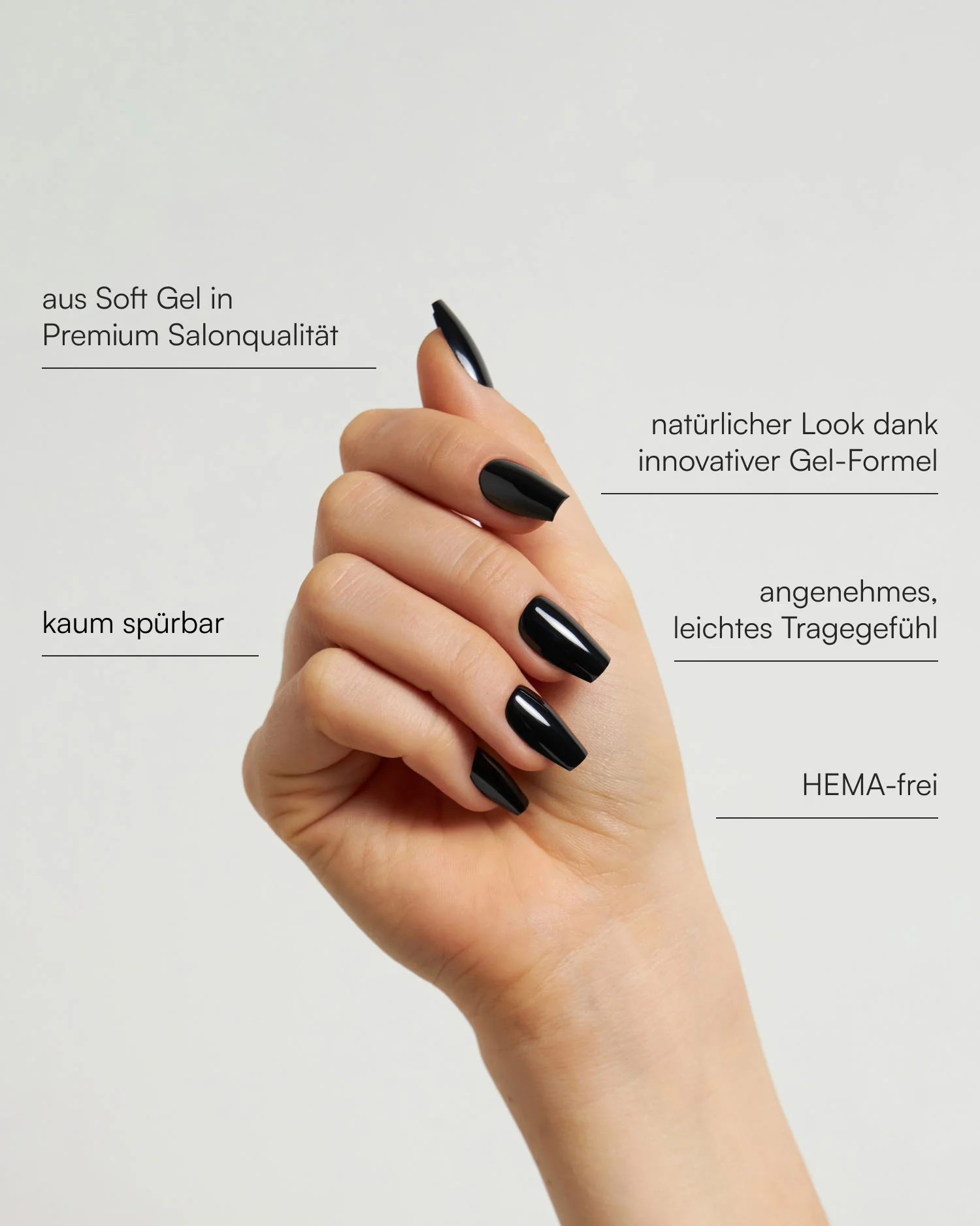 Dark Dream Short Coffin Soft Gel Press Ons 3 Dark Dream Short Coffin Soft Gel Press Ons