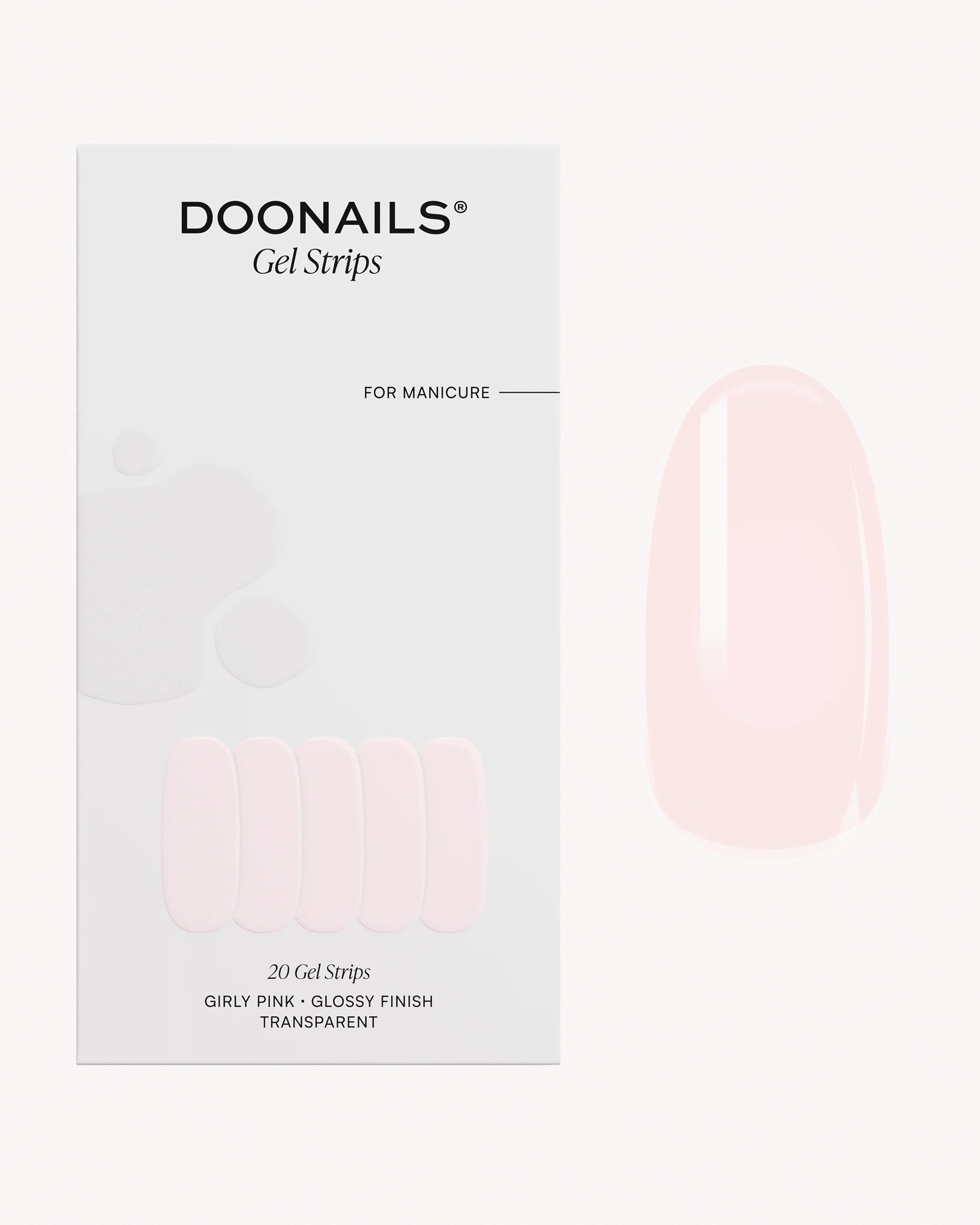 Girly Pink Gel Strips