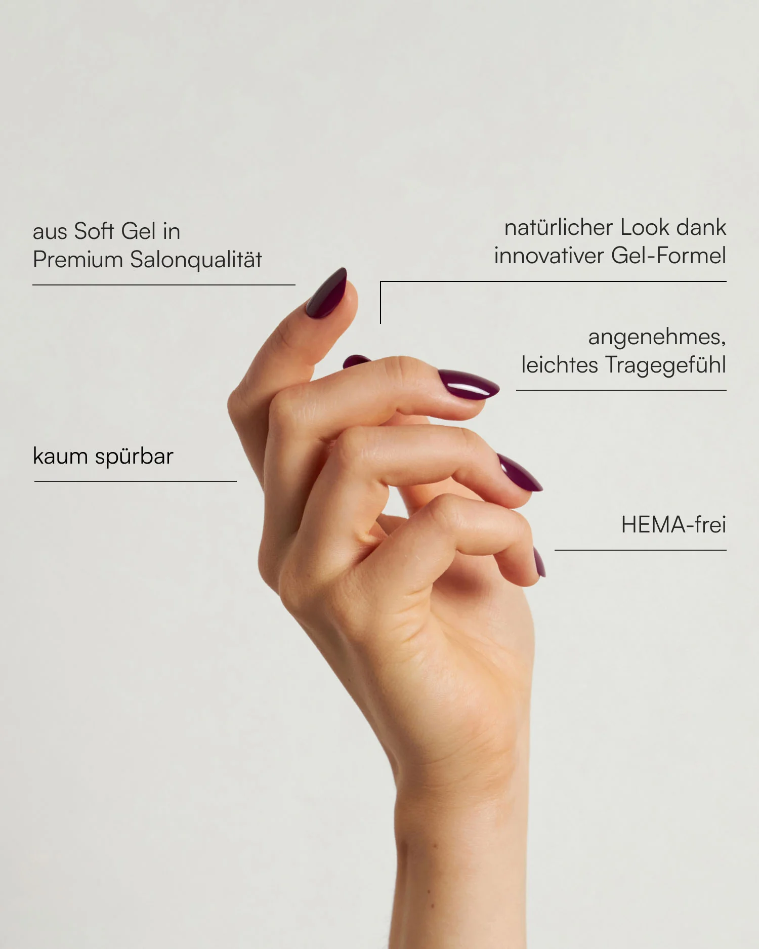 Into You Medium Round Soft Gel Press Ons 3 Into You Medium Round Soft Gel Press Ons